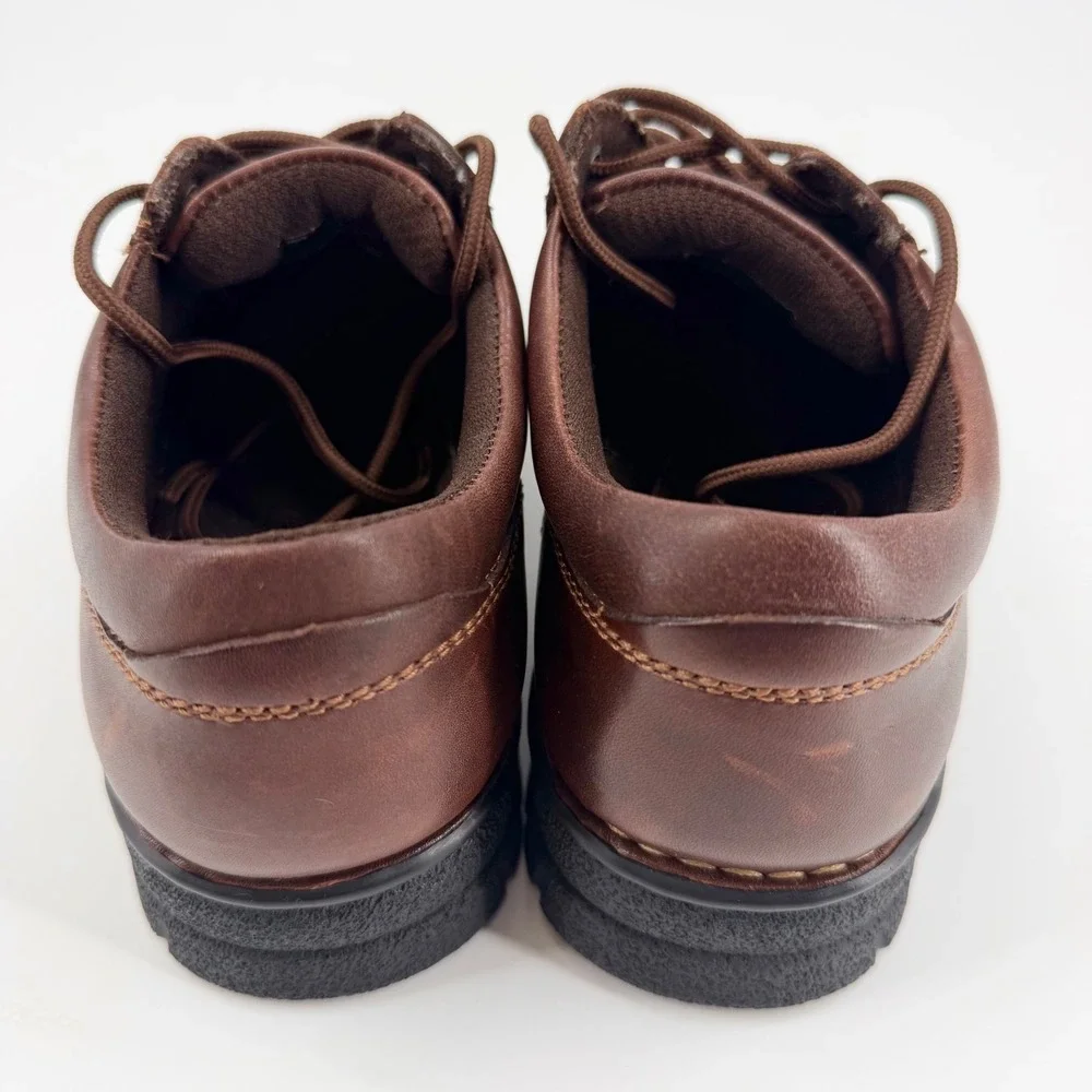 Eastland Plainview Men's Brown Leather Oxford Comfort Shoes Size 8.5 Wide W